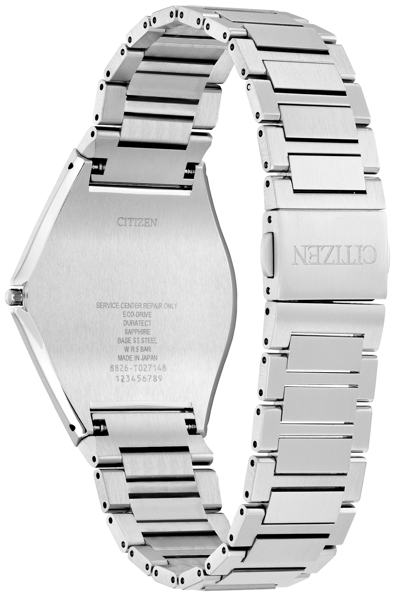 Eco-Drive One Black Dial Stainless Steel Bracelet AR5060-58E | CITIZEN